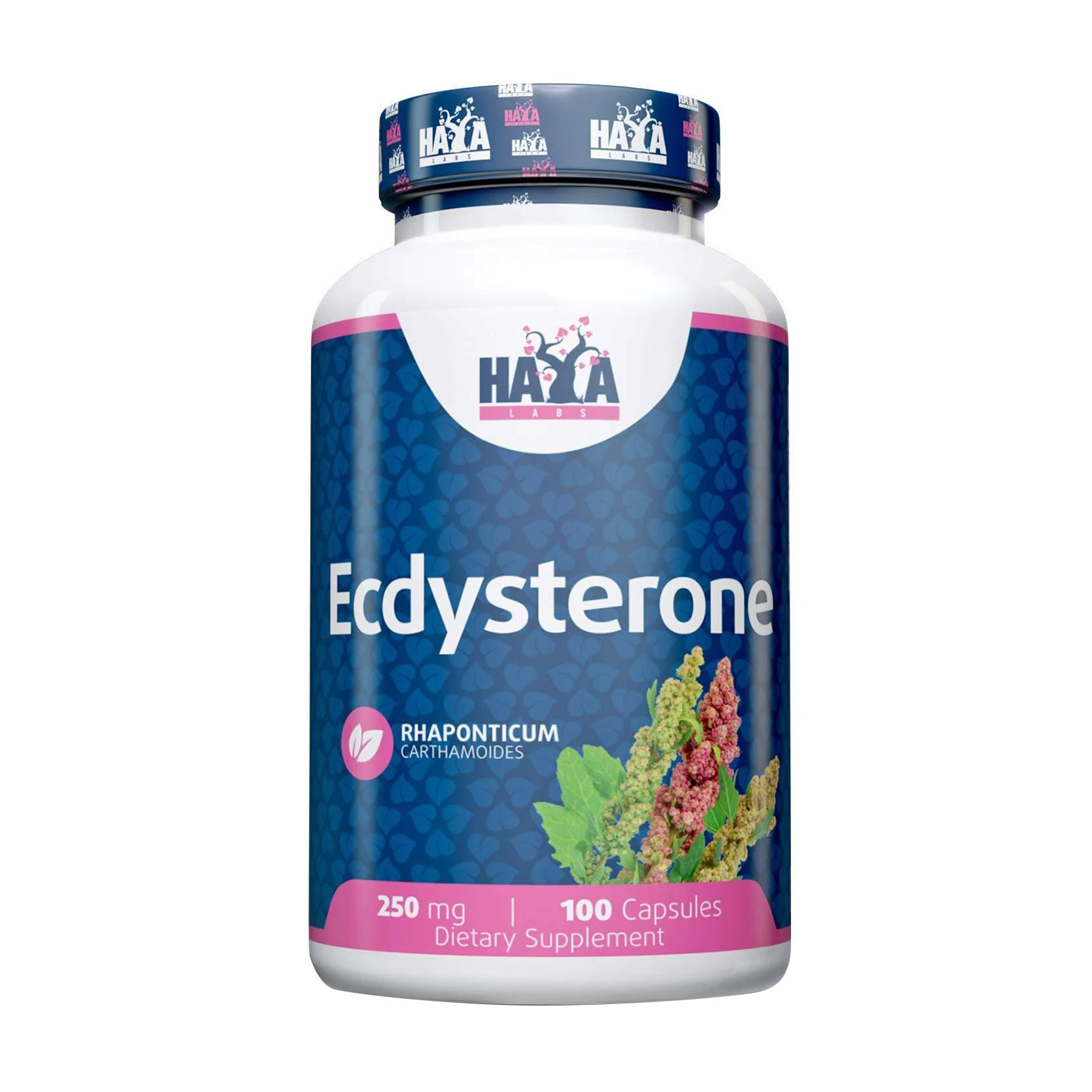 Екдистерон Haya Labs Ecdysterone, 250 мг, 100 капсул